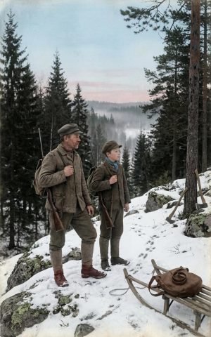 Yrjänä Kailanen ja hänen poikansa