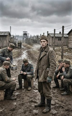 Saksalaisten sotavankina : Muistelmia ja kuvia