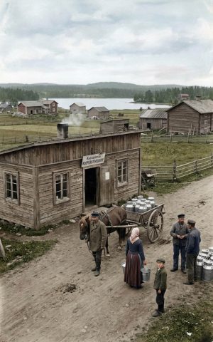 Heinärannan osuusmeijeri : Kyläkuvaus