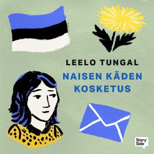 Naisen käden kosketus